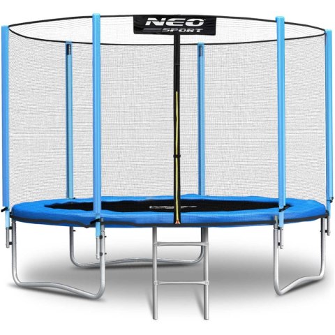 Trampolina ogrodowa 10ft/312cm z siatką zewnętrzną i drabinką