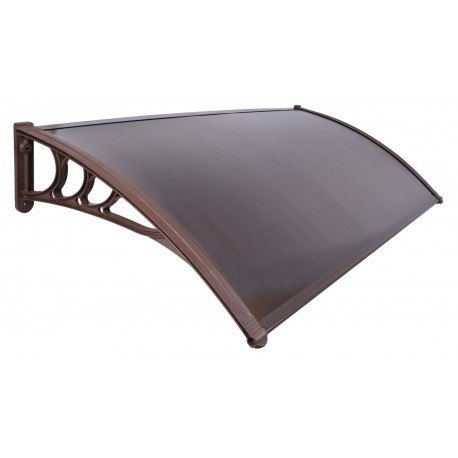 Daszek plastikowy Eko 80x150cm - brązowy Daszek plastikowy Eko 80x150cm - brązowy
