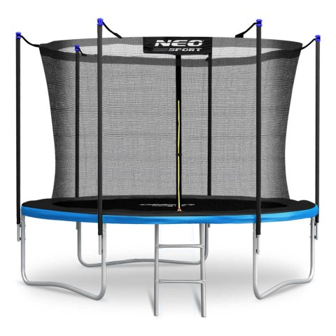 Trampolina ogrodowa 8ft/252cm z siatką wewnętrzną i drabinką Neo-Sport