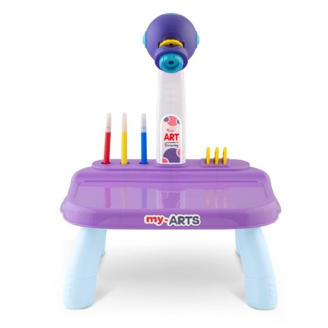 Projektor do nauki rysowania Ricokids 773700 - fioletowy