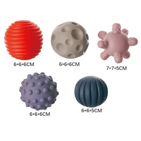 WOOPIE BABY Klocki Sensoryczne do Ściskania 6 el. WOOPIE BABY Klocki Sensoryczne do Ściskania 6 el.