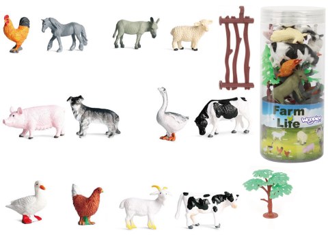 WOOPIE Zestaw Figurki Farma 14 el.