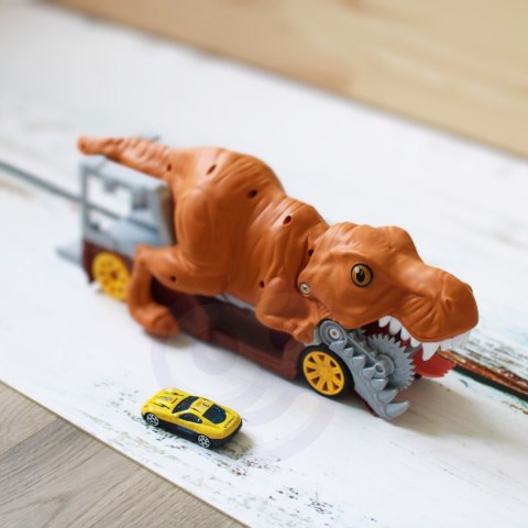 WOOPIE Dinozaur Wyrzutnia Samochodów + Auto 1szt. WOOPIE Dinozaur Wyrzutnia Samochodów + Auto 1szt.