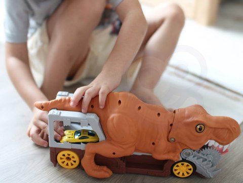 WOOPIE Dinozaur Wyrzutnia Samochodów + Auto 1szt. WOOPIE Dinozaur Wyrzutnia Samochodów + Auto 1szt.