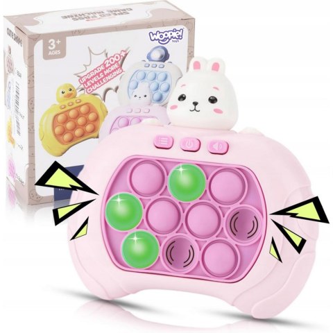WOOPIE Gra POP IT Interaktywna Antystresowa Zręcznościowa Królik WOOPIE Gra POP IT Interaktywna Antystresowa Zręcznościowa Królik