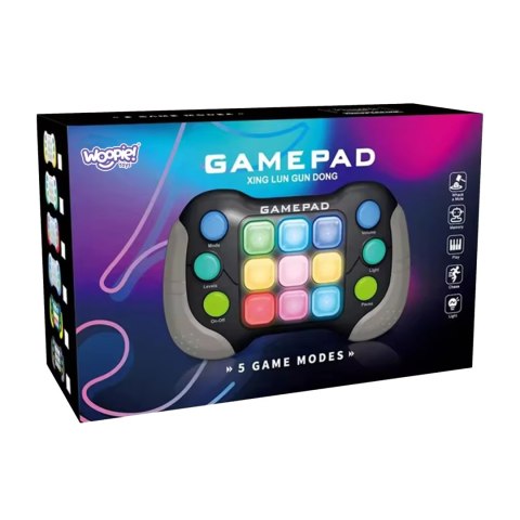 WOOPIE Elektroniczna Gra Zręcznościowa Pop-It Fidget Toy Gamepad