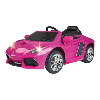 FEBER Lamborghini Aventador Pink samochód elektryczny 6V 3+