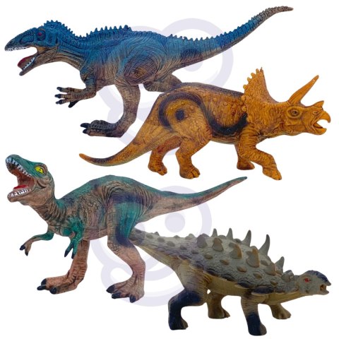 WOOPIE Zestaw Figurki Dinozaury XL + Mata