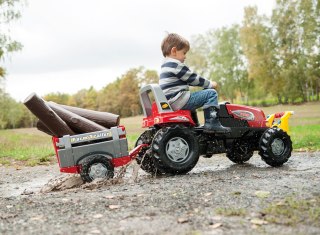 Rolly Toys RollyJunior RT - Traktor na pedały z przyczepą Junior 3-8 lat do 50kg