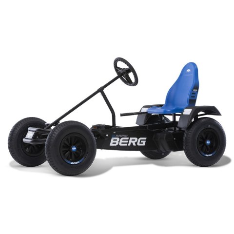 BERG Gokart na Pedały XL B.Rapid Blue BFR Pompowane Koła od 5 lat do 100 kg