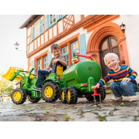 Rolly Toys rollyTanker John Deere cysterna dwuosiowa + pompka