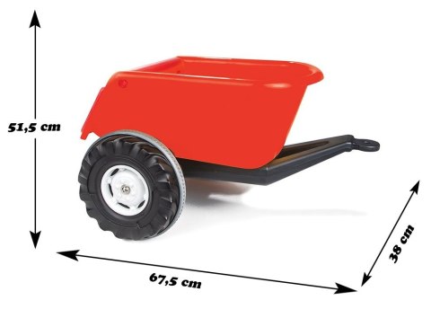 WOOPIE Przyczepka Wywrotka SUPER TARILER Czerwona 35 kg WOOPIE Przyczepka Wywrotka SUPER TARILER Czerwona 35 kg