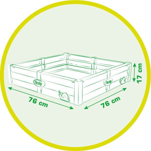 SMOBY Piaskownica Kwietnik dla Dzieci 2w1