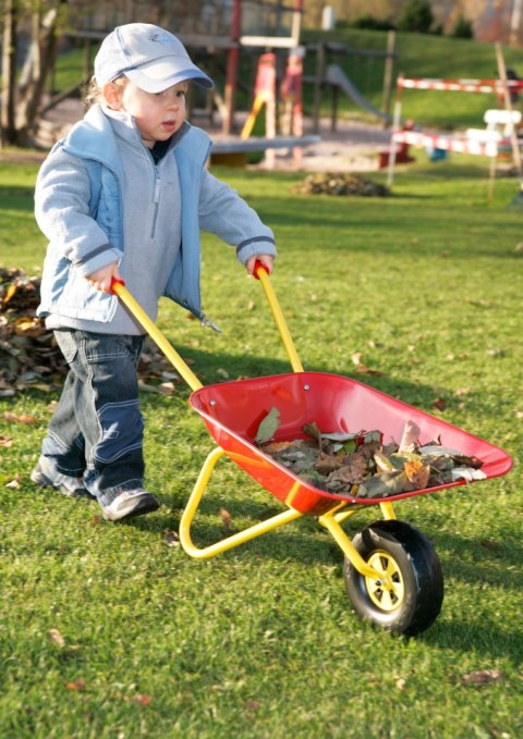 Taczka dla dzieci czerwona metalowa Rolly Toys Taczka dla dzieci czerwona metalowa Rolly Toys