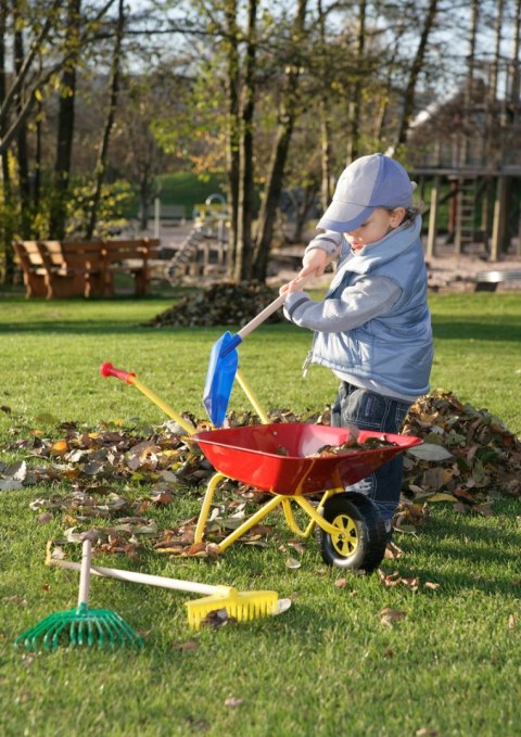 Taczka dla dzieci czerwona metalowa Rolly Toys Taczka dla dzieci czerwona metalowa Rolly Toys