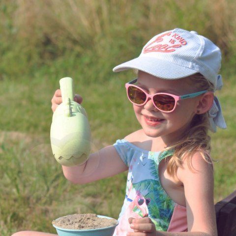 WOOPIE GREEN Krokodyl Łopatka Zbierak do Piasku i Wody Zielona BIODEGRADOWALNY ORGANICZNY MATERIAŁ