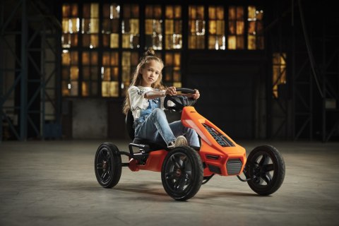 BERG Gokart na Pedały RALLY NRG ORANGE BFR 4-12 lat do 60 kg