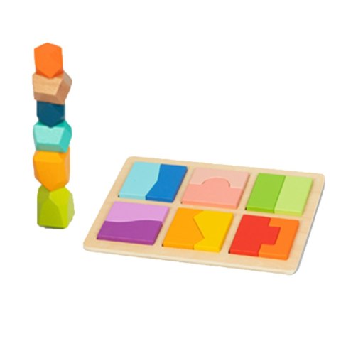 TOOKY TOY Box Pudełko XXL Montessori Edukacyjne 7w1 Sensoryczne 31-36 Mies.