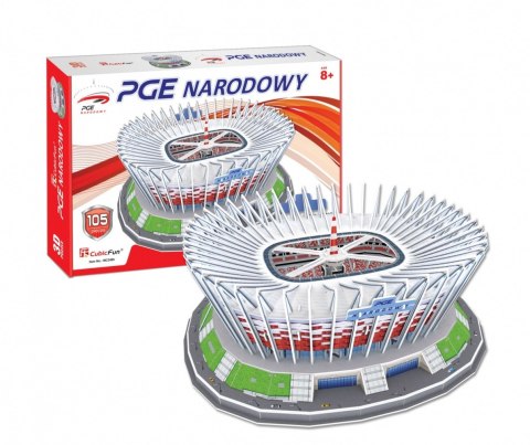 Puzzle 105 elementów 3D Stadion PGE Narodowy