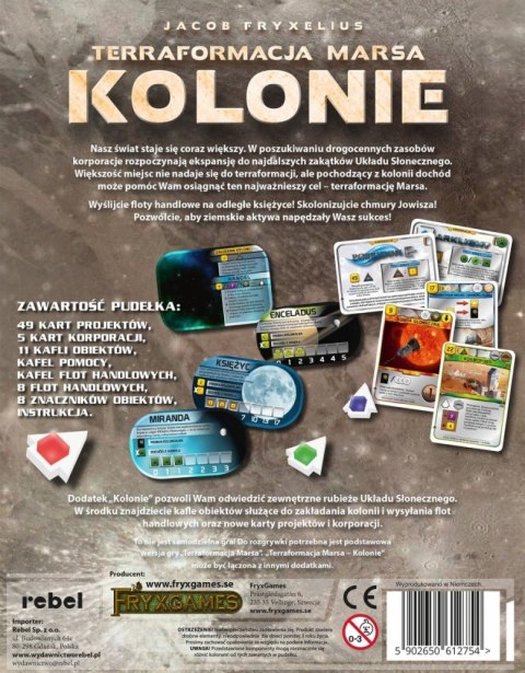 Gra Terraformacja Marsa: Kolonie