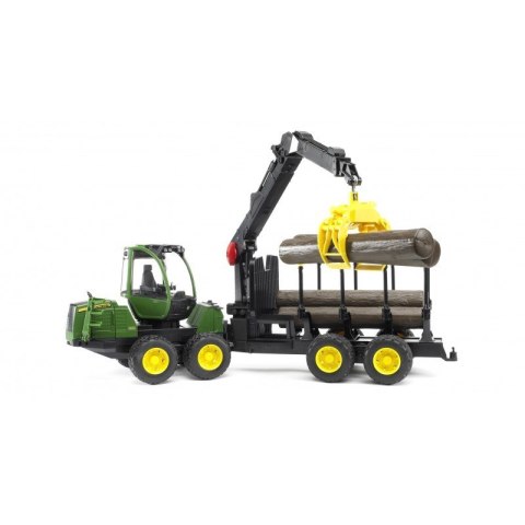 Ładowacz John Deere 1210E z chwytakiem Ładowacz John Deere 1210E z chwytakiem