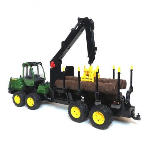Ładowacz John Deere 1210E z chwytakiem Ładowacz John Deere 1210E z chwytakiem