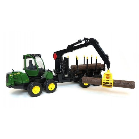 Ładowacz John Deere 1210E z chwytakiem Ładowacz John Deere 1210E z chwytakiem