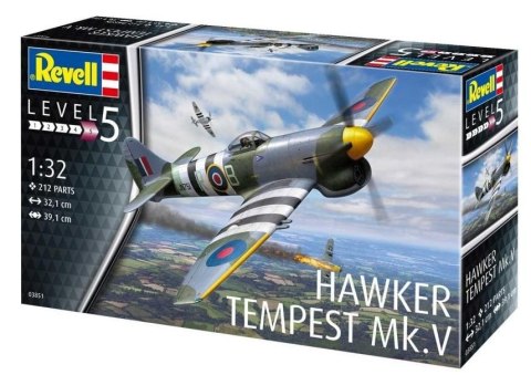 Model plastikowy Hawker Tempest Mk.V Model plastikowy Hawker Tempest Mk.V