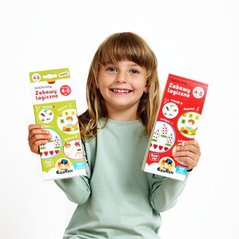 Książeczka Zabawy logiczne dla dzieci od 4-5 lat Książeczka Zabawy logiczne dla dzieci od 4-5 lat