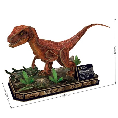 Puzzle 3D National Geographic - Welociraptor