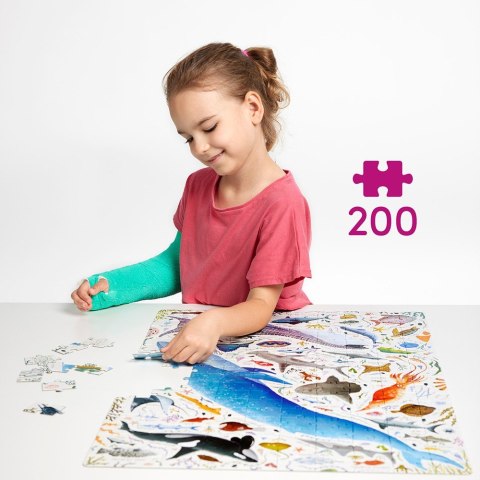 Puzzle Puzzlove Ryby i zwierzęta wodne 200 elementów