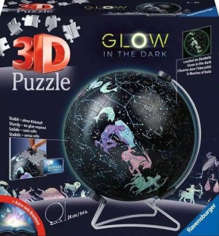 Puzzle 3D Globus Konstelacje