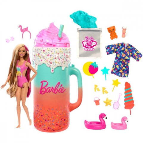 Lalka Barbie Pop Reveal Zestaw prezentowy Tropikalne smoothie