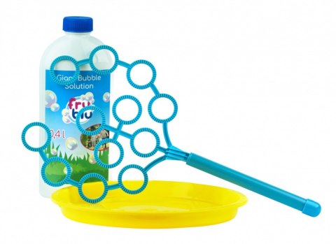 Zestaw do baniek mydlanych Fru Blu Drzewko + płyn 0,4L Zestaw do baniek mydlanych Fru Blu Drzewko + płyn 0,4L