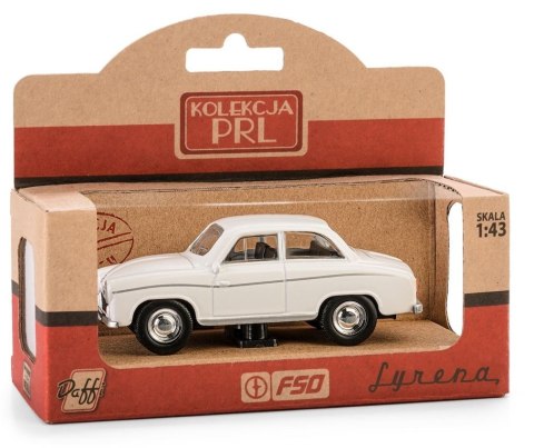 Pojazd PRL Syrena 104 Biały Pojazd PRL Syrena 104 Biały