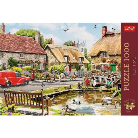 Puzzle 1000 elementów Premium Lato w miasteczku