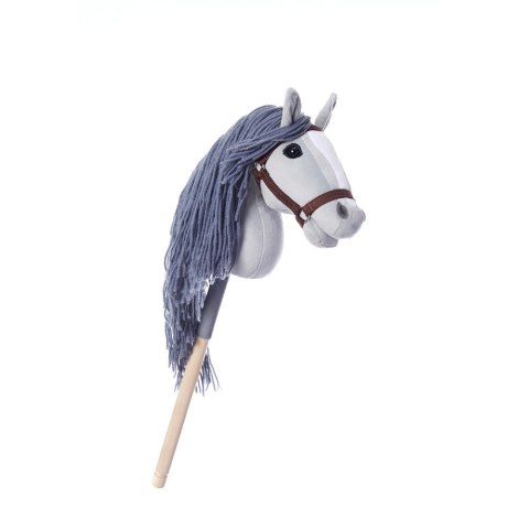 Koń na kiju HOPPIHORSE Hobby Horse A4 szary