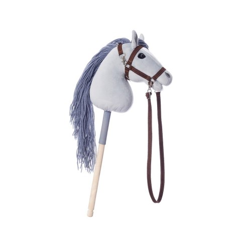 Koń na kiju HOPPIHORSE Hobby Horse A4 szary