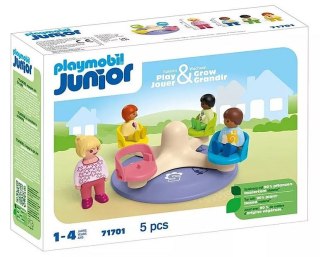 Zestaw z figurkami Junior 71701 Karuzela z cyferkami