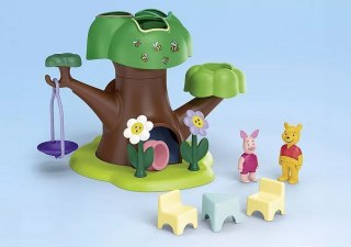 Zestaw z figurkami Junior Disney 71693 Domek w drzewie Kubusia Puchatka i Prosiaczka