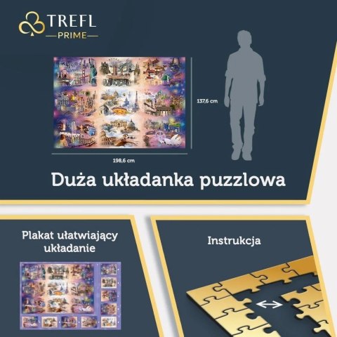 Puzzle 13500 elementów Cities Beyond the Clouds