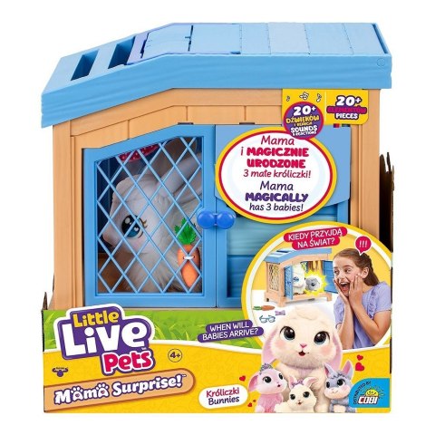 Zestaw Little Live Pets Mama Surprise króliki