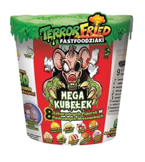 Zestaw figurek Terror Fried - Mega kubełek Zestaw figurek Terror Fried - Mega kubełek