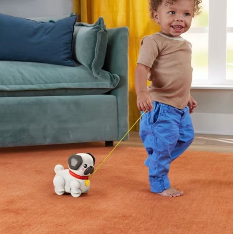 Figurka Pets Spacerowy piesek mopsik Figurka Pets Spacerowy piesek mopsik