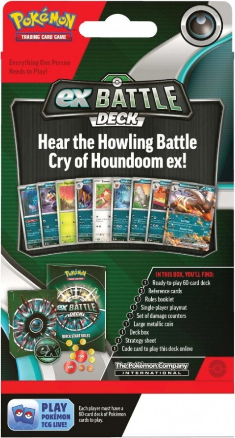 Karty Ex Battle Deck Houndoom Ex Karty Ex Battle Deck Houndoom Ex