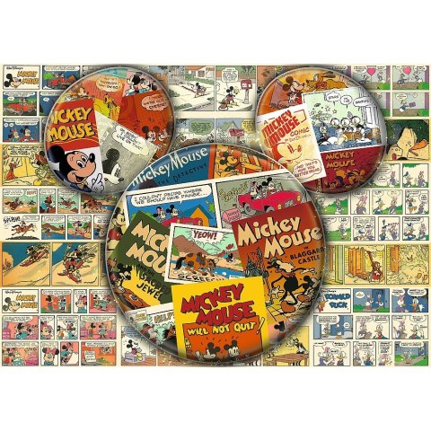 Puzzle 1000 elementów Komiksowa Myszka Miki