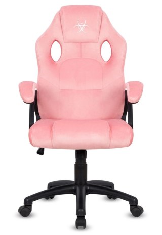 Fotel obrotowy do biurka CARRERA M ALCANTARA PINK II GATUNEK