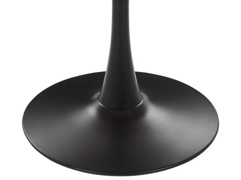 Stół okrągły VICTORY BLACK 70 cm SMOKE