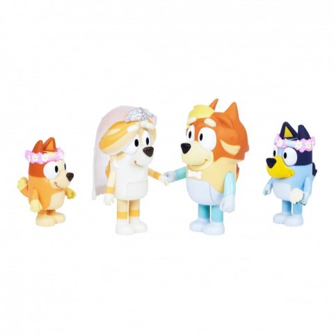 Figurki Bluey Wesele wujka 4-pak