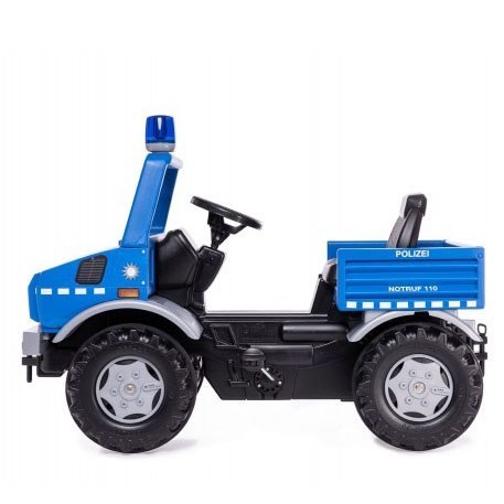 Rolly Toys RolliUnimog Mercedes-Benz Policja - Ciężarówka Samochód na pedały